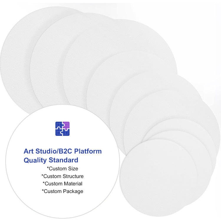 라운드 캔버스 패널
